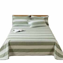 A7L紫罗兰全棉老粗布床单单件纯棉单双人学生宿舍床品1.5米1.8米