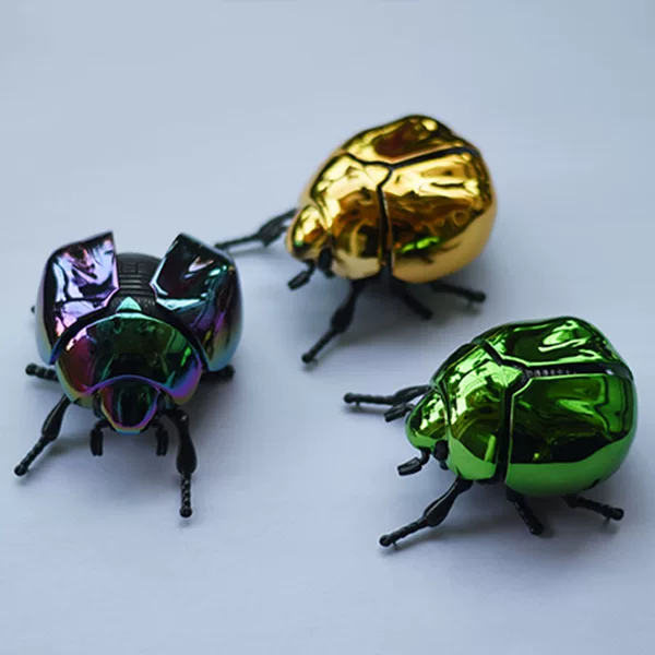 Cross-border new Beetle simulation animal wind-up toys children's decompression toys wholesale