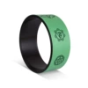 Green seven-star flower + black inner circle