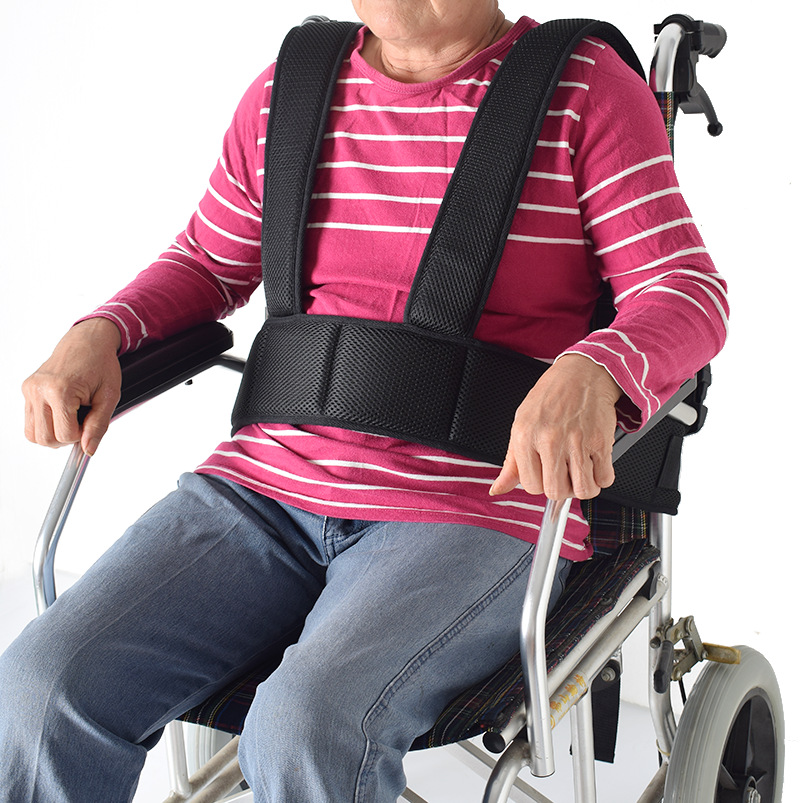 Chest constraints wheelchair constraints
