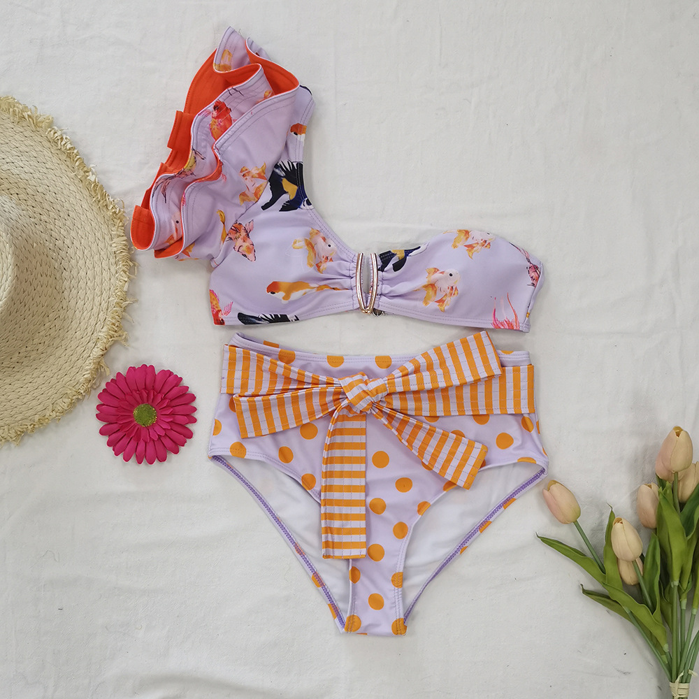 Mujeres Floral Ditsy Juego De 2 Piezas Bikinis display picture 6