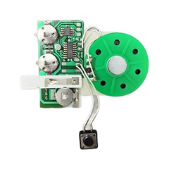 60s/40s音声音楽電子ムーブメント発声電子モジュール音楽グリーティングカード発声