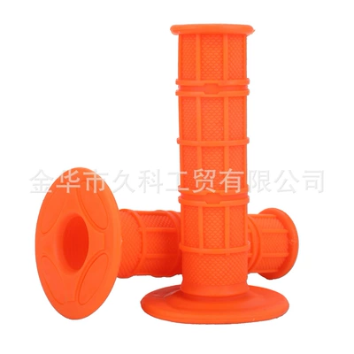 Handlebar Rubber Throttle Grip | Motosiklet ləvazimatları və aksesuarları - orange