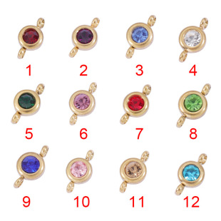 �F؛DIY�Ʒ�������ʯ6.5mm�pȦ�Q��ʯ���l���P�12������ʯ����