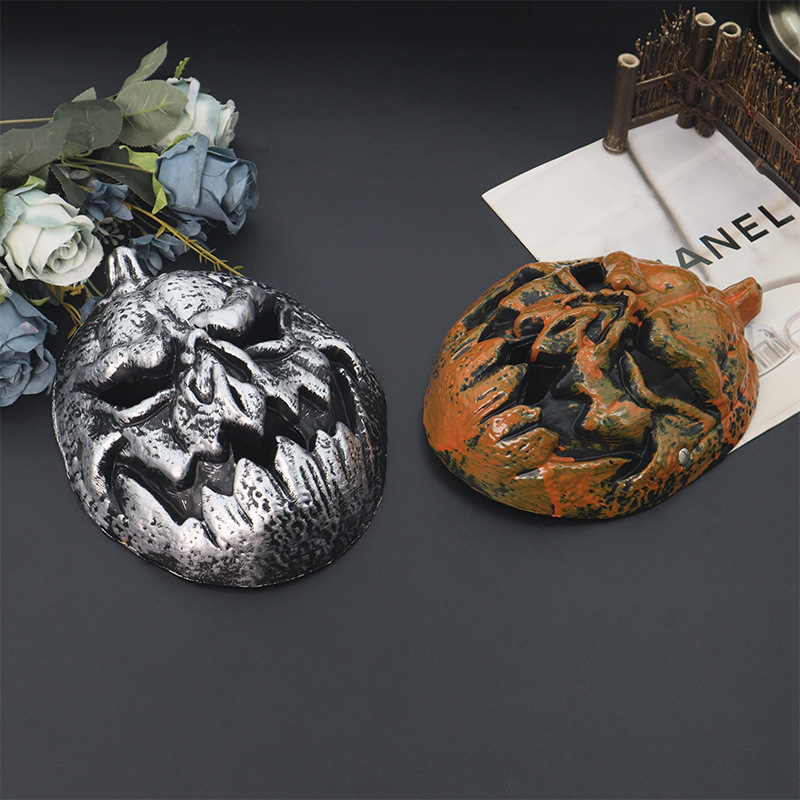 Halloween nueva simulación de cabeza de calabaza máscara de espuma PU máscara accesorios accesorios de suministros de fiesta