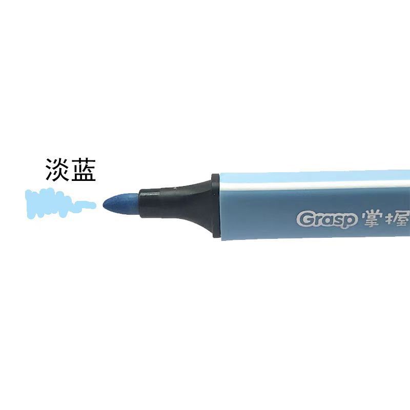 正品の単色のばら売りの三角棒の水彩ペンの大容量の黒色の黄色の大きい赤の緑のピンクの紫色の青い茶色を掌握します。|undefined