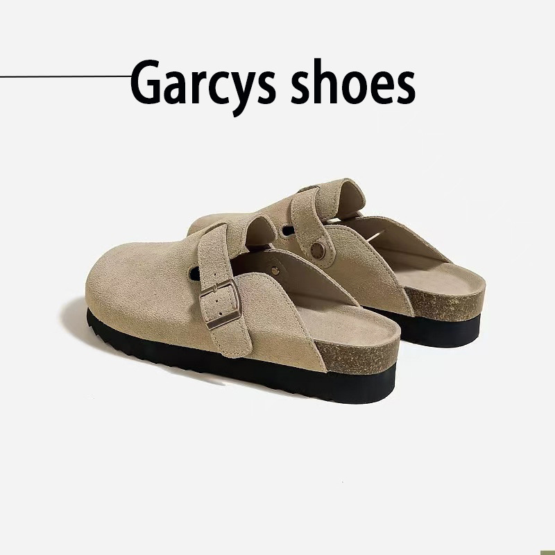 2025夏季博肯鞋男包头半拖凉拖鞋防滑拖鞋情侣款勃肯鞋女加厚