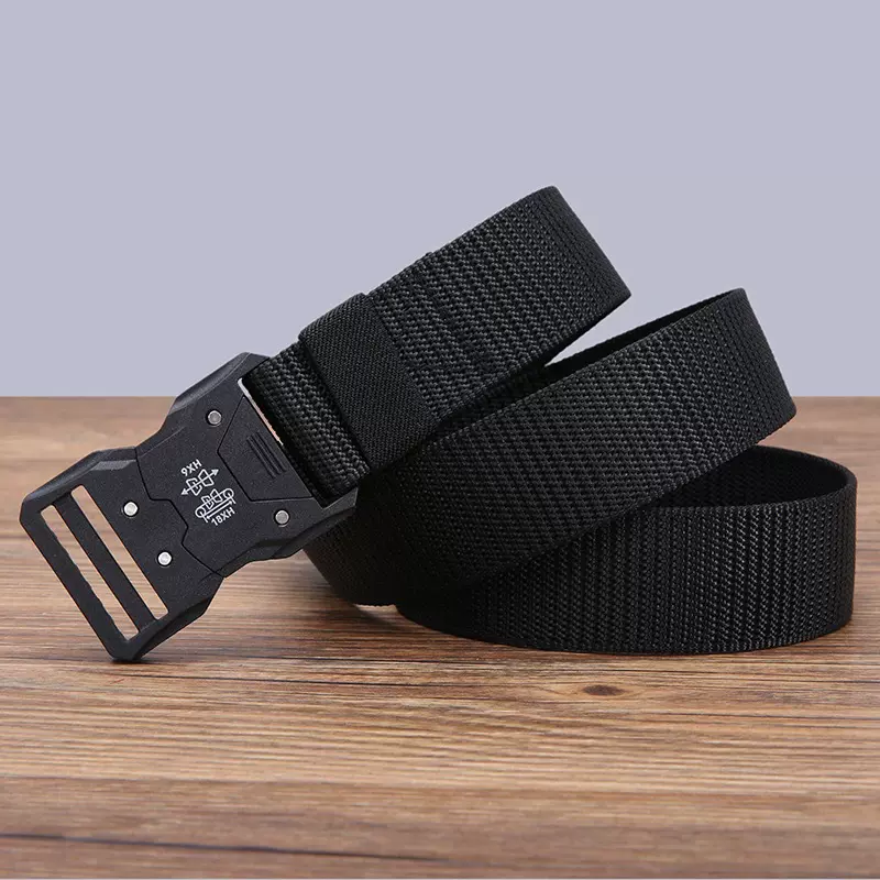 跨境热卖新款战术腰带插扣尼龙腰带男女户外运动多功能腰带厂家