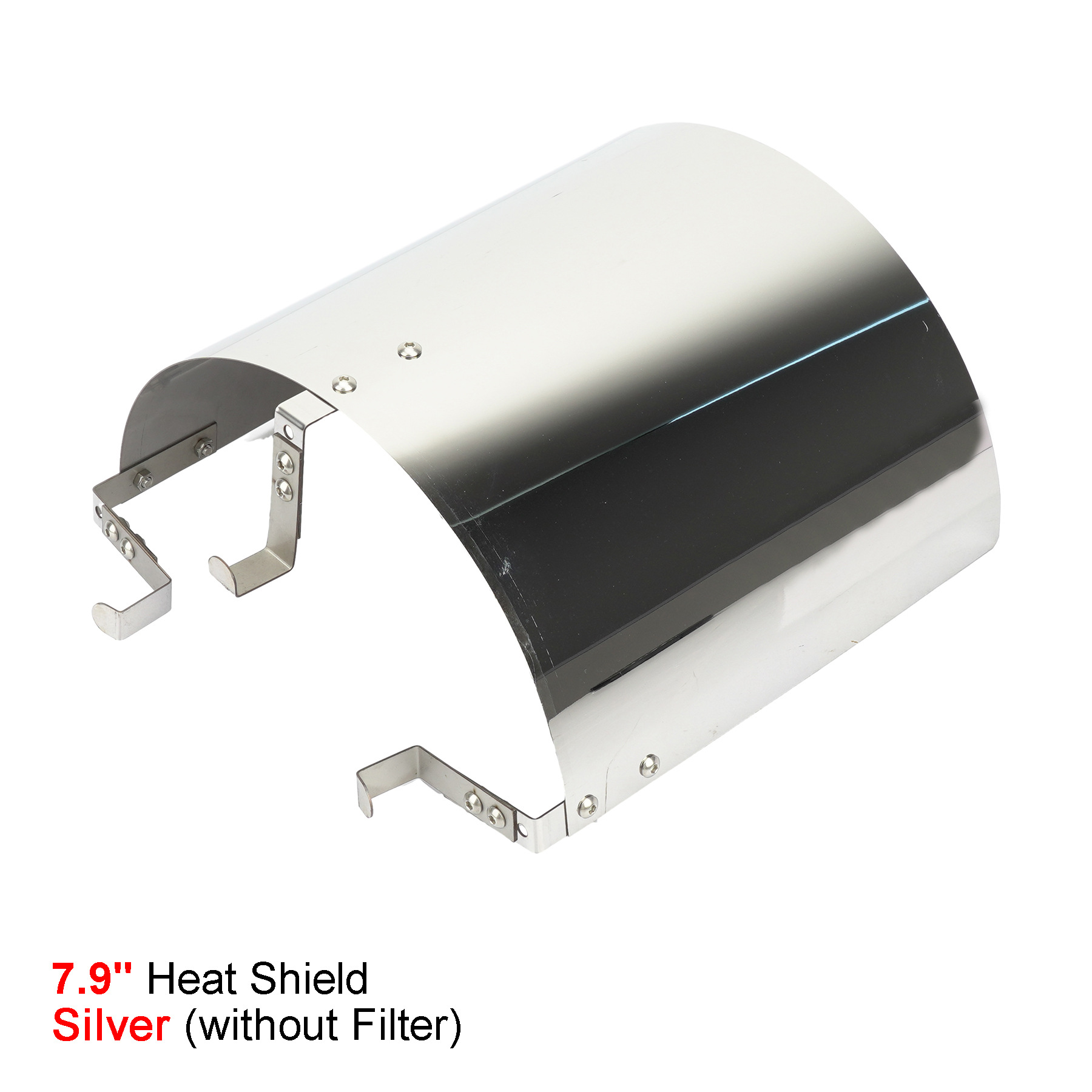 Car air intake modified winter mushroom head air filter heat shield stainless steel universal windshield protective cover adjustable