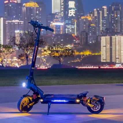 Kukirin Cool Kirin G2master dual-drive motor electric scooter, long-range foldable off-road scooter