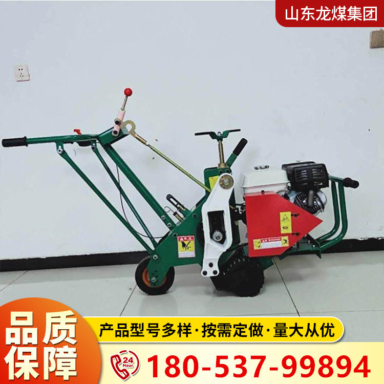 Máquina de corte de césped de empuje manual Máquina de trasplante de césped multifuncional de gasolina Pequeña máquina de corte de césped autopropulsada