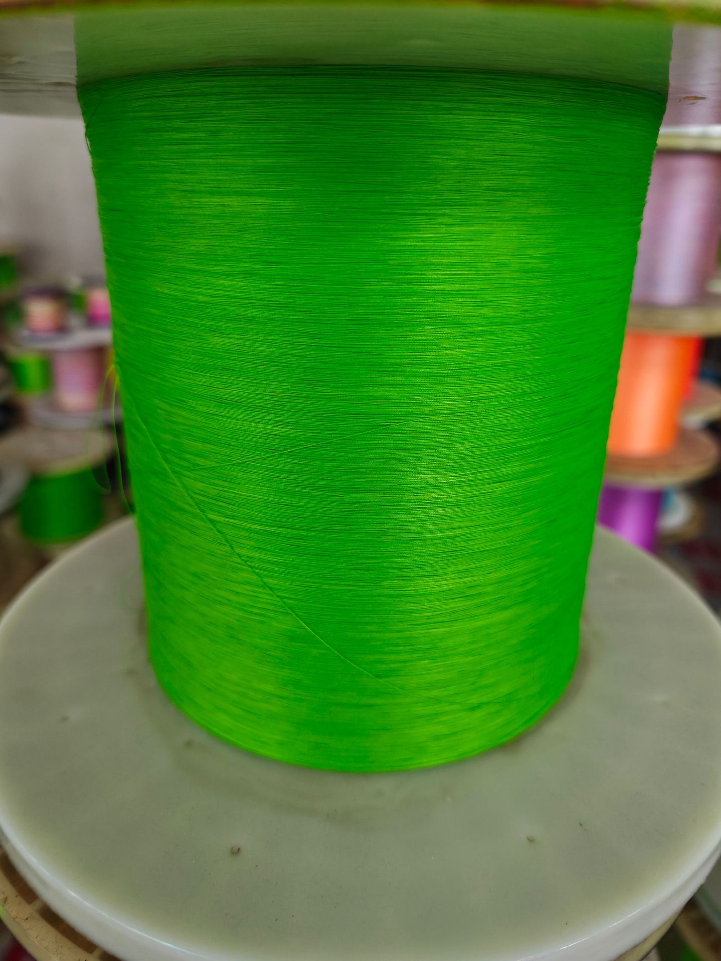 Verde fluorescente