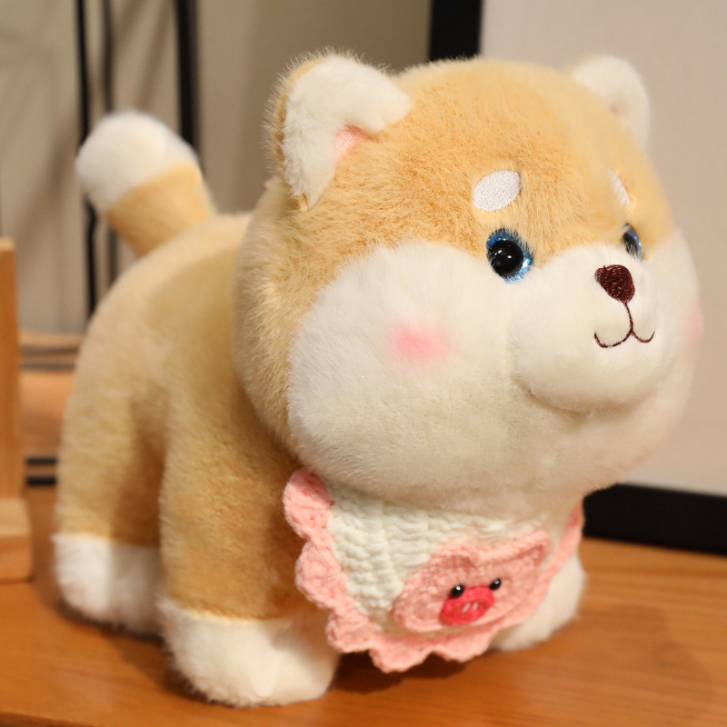 Bonita muñeca de bambú, pastel de cumpleaños, sombrero de bambú, muñeca de peluche, juguetes de peluche para niños, regalo de cumpleaños tranquilizador