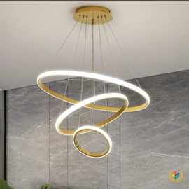 ®餐厅吊灯LED卧室吊灯简约现代饭厅餐桌吧台网红北欧灯具楼梯吊