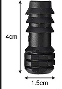 Kit de accesorios de riego Conector de tubería 16PE 16 Conector de enchufe Codo recto Interruptor de enchufe de tres vías