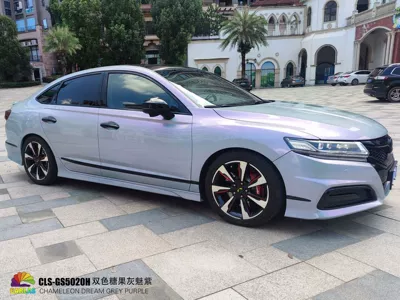Candy Series Oem Factory Wholesale – Auto Color Change Film - gray-charm-purple-152m16m