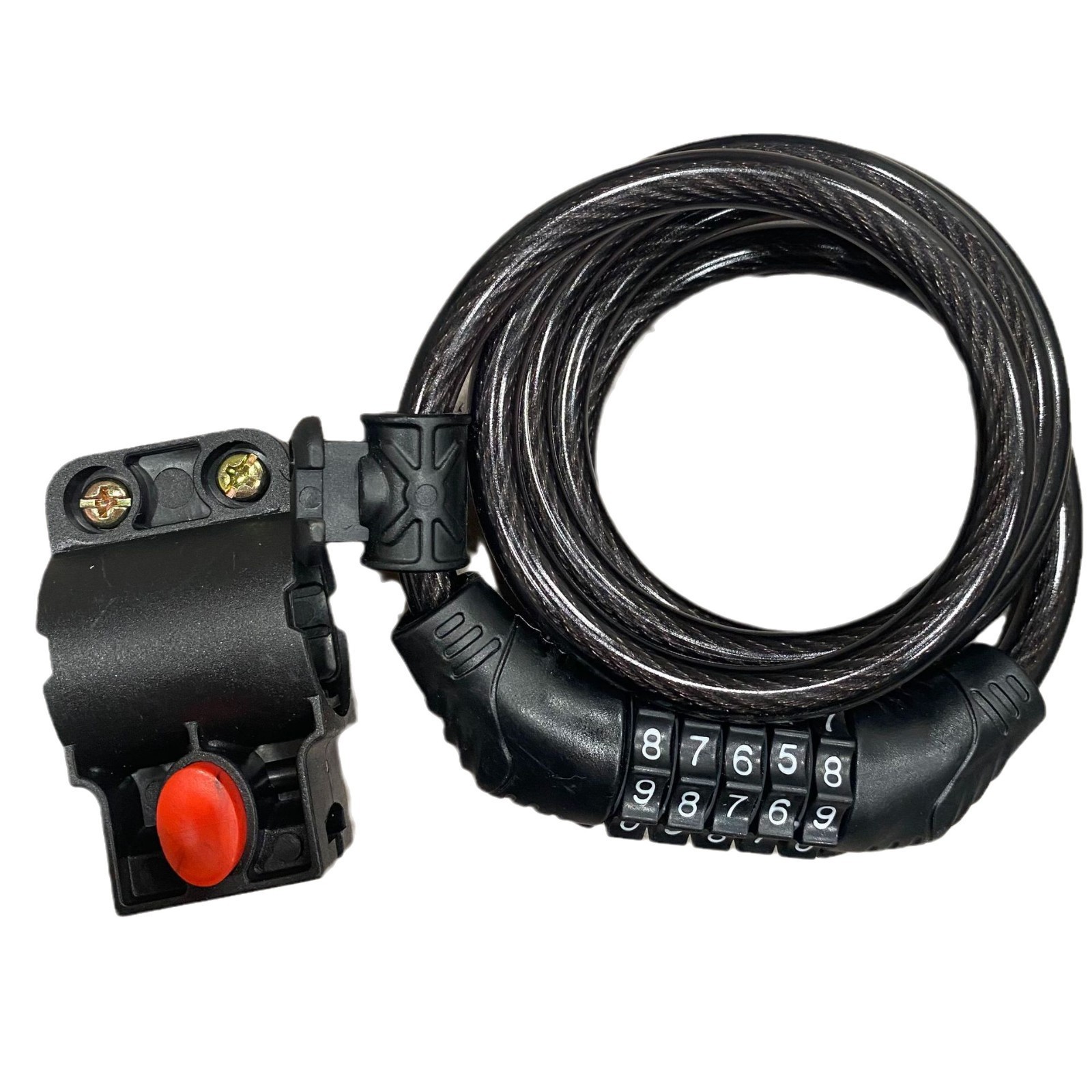 Cerradura antirrobo de bicicleta gruesa con soporte anti-shear cerradura de llave de vehículo eléctrico cerradura de anillo cerradura de bicicleta image 16