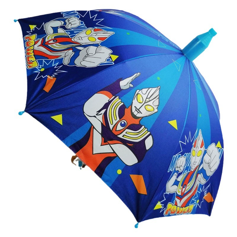Средний черный пластиковый детский зонт для девочек и мальчиков, студенты, Супер Легкий милый принцесса, автоматический зонт с защитой от защемки оптом