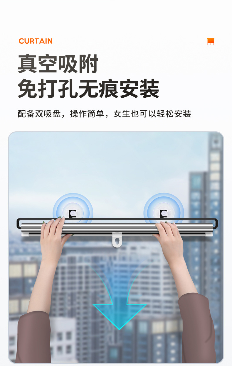 New car sunshade curtain automatically retractable front windshield sunshade sunscreen heat insulation curtain summer sunshade