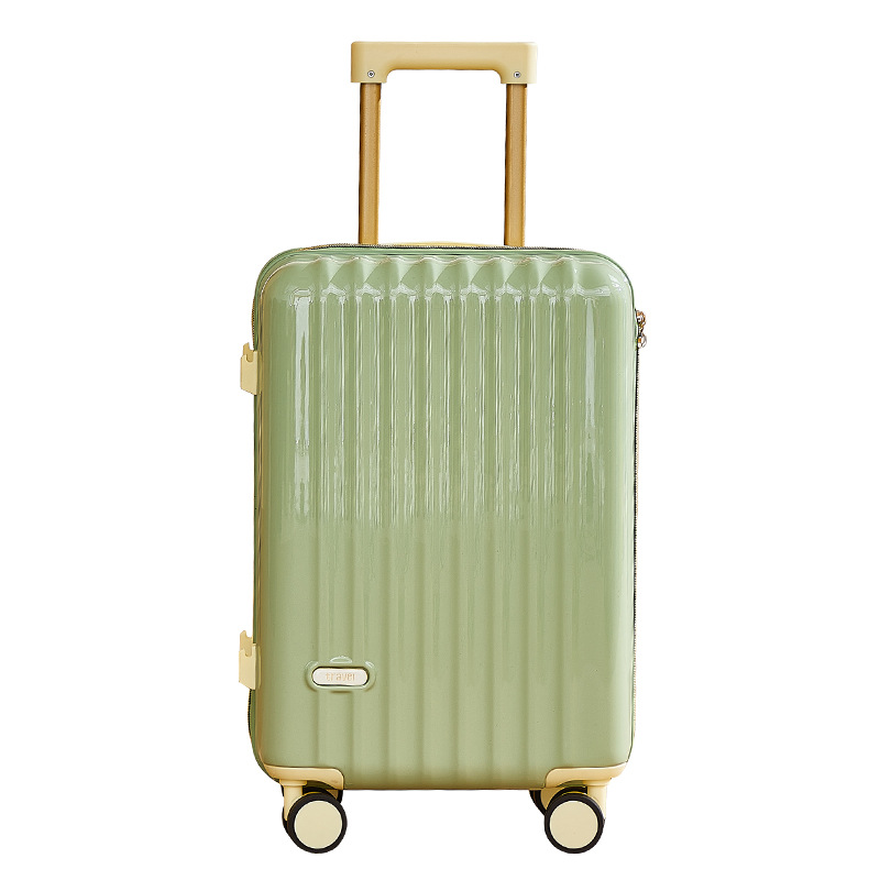 Maleta de 20 pulgadas anti-caída maleta de viaje japonesa 24 pulgadas cremallera antideslizante contraseña caja de tracción una maleta de cuero a granel