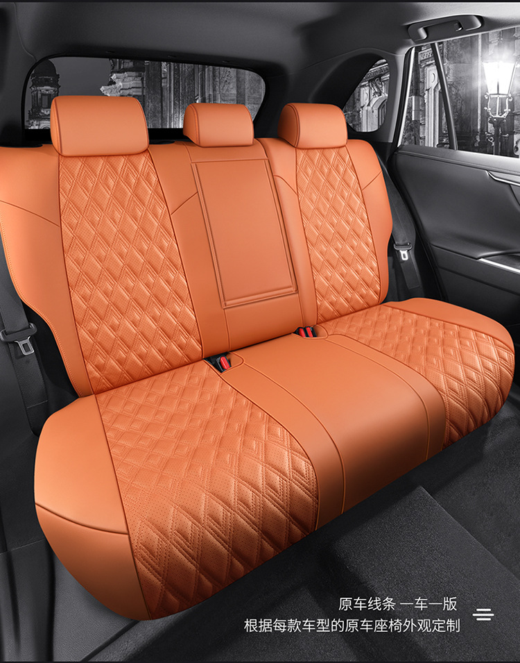 Diamond leather seat cover car seat cushion new high-end seat cushion cover four seasons universal all-inclusive special seat cover breathable