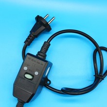 歐標德標漏電保護分體插頭16A PRCD防觸電接線歐規保護開關帶電線