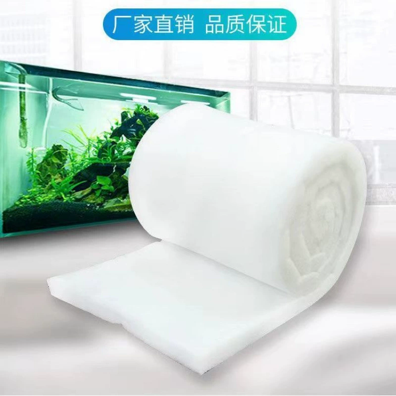 Фильтр для аквариума, хлопковый белый хлопок, биохимический хлопок, утолщенный фильтрующий материал для аквариума для выращивания нитрифицирующих бактерий