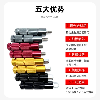 Electric vehicle pedal: Shaft Plug for