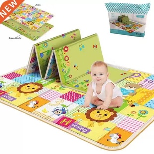 Baby Foldable Crawling Mat Baby Crawling Mat Thickened Household Non-Toxic and Odorless Splicing Children's Foam Floor Mat