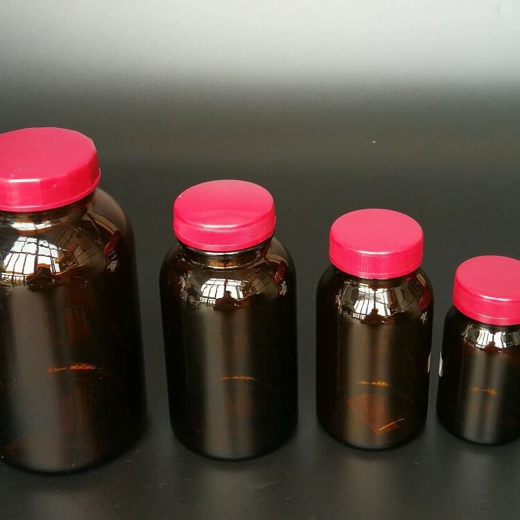 Японская универсальная винтовая бутылка для образцов Maruemu, стеклянная бутылка для реагентов с растворителем UM