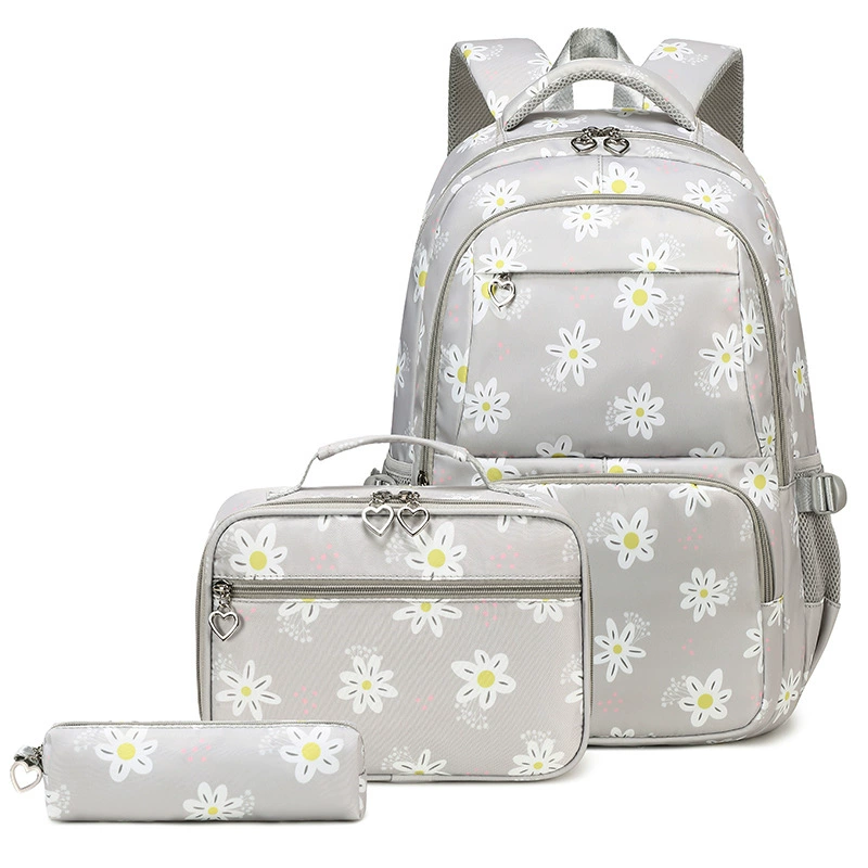 Backpack, shoulder bag, capacious fresh school bag, simple and elegant design