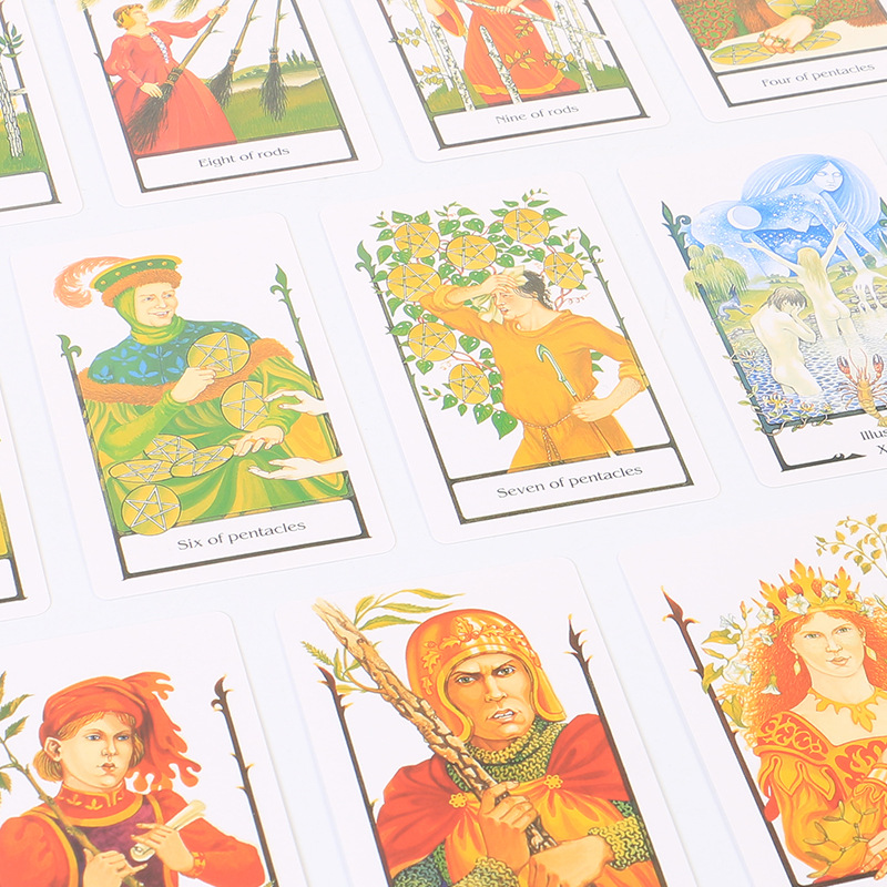 Tarot Of The Old Path Orakelkarten - Englisches Brettspiel_voghion.com