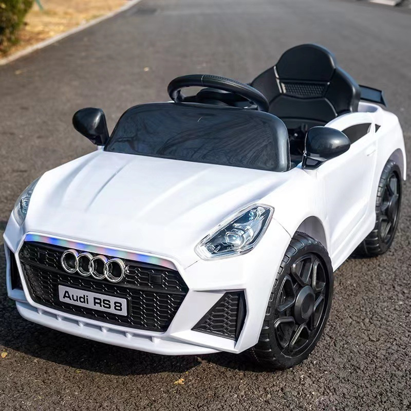 coche eléctrico para niños varones de doble tracción coche de juguete de control remoto para bebés se puede sentar coche de niños de balanceo coche eléctrico de cuatro ruedas