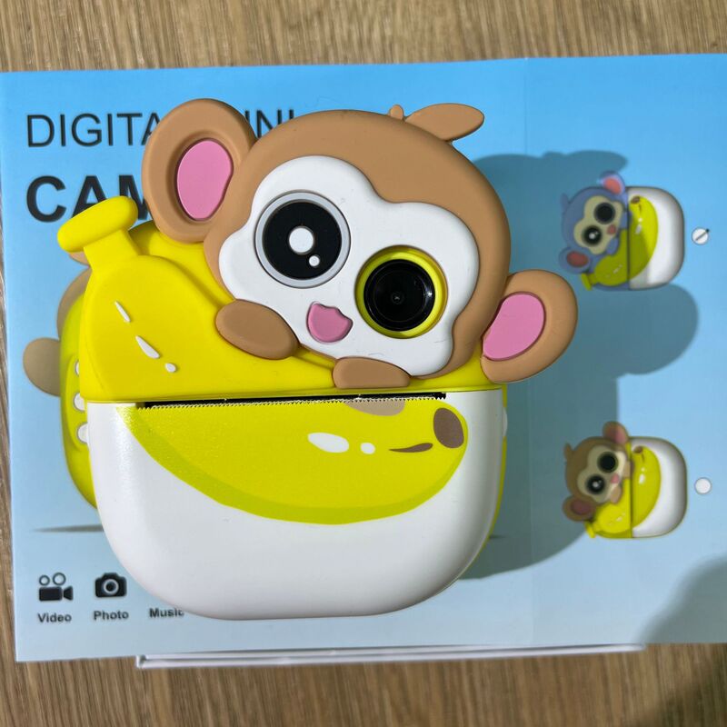 Customized Cross-Border Instant Camera Toy for Children, Mini Camera, New Model That Can Take Photos and Print Them Automatically