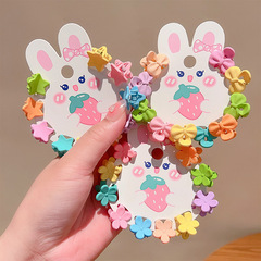 Children's Colorful Small Hair Clips for Girls, Side Clips for Baby Minis, Hair Accessories with Fringe, Delicate Hair Clips for Young Girls