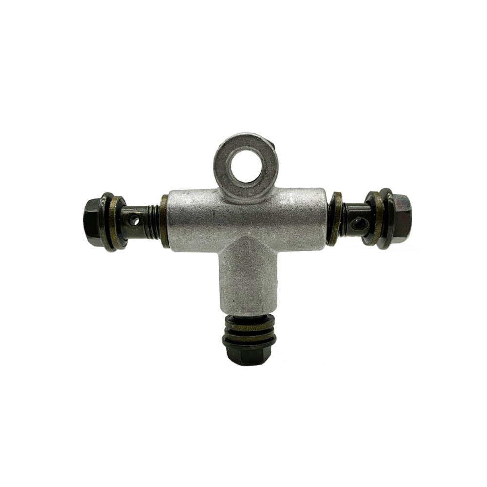 M10 Off-Road Motorcycle Atv Four-Wheel Beach Bike Go-Kart Brake Hose Three-Way Connector Brake Pump Connection Head
