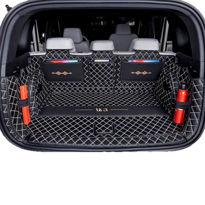 Trunk Mat: accessories section, front