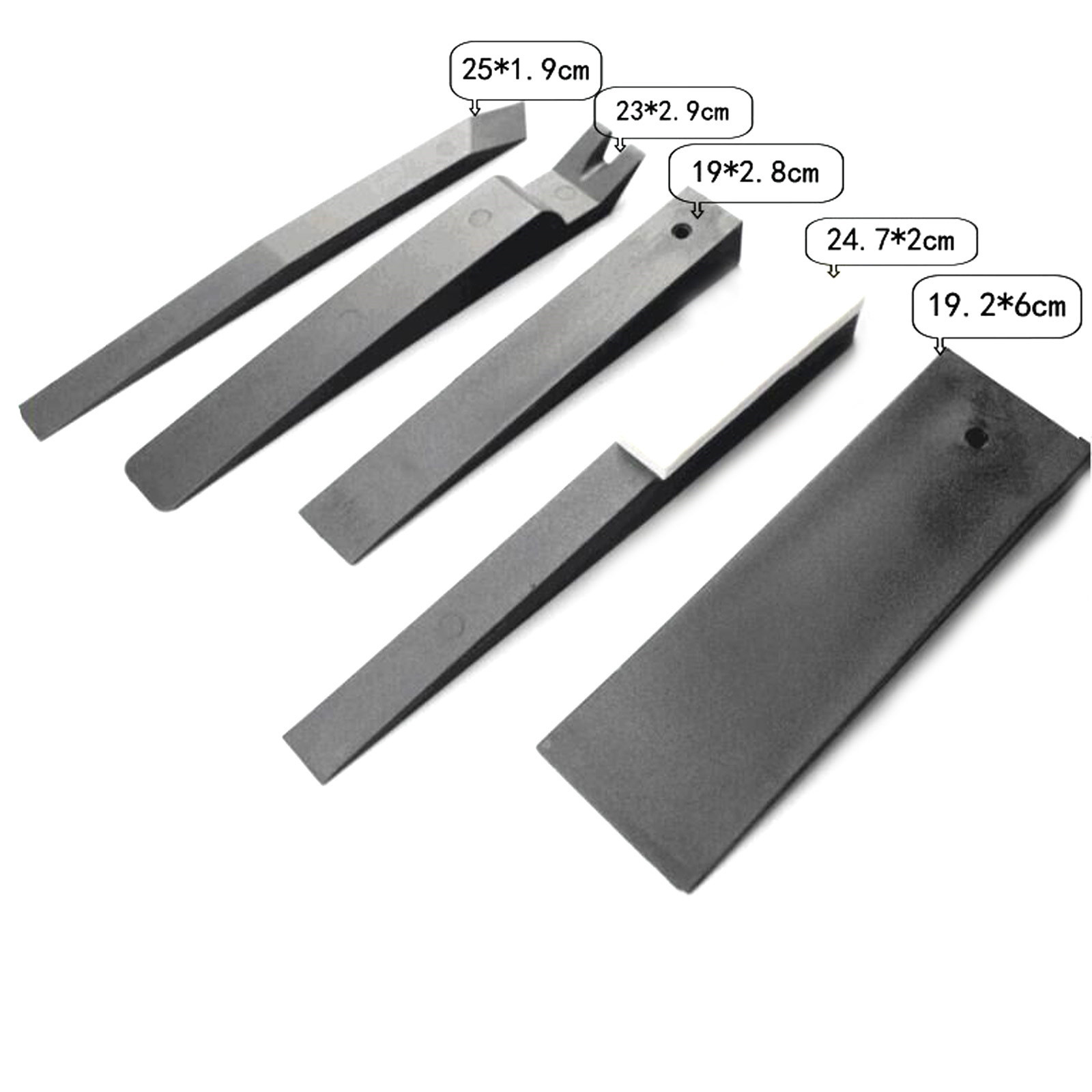 汽车音响拆装工具5件套 仪表台拆装工具 拆音响工具 黑色卡子