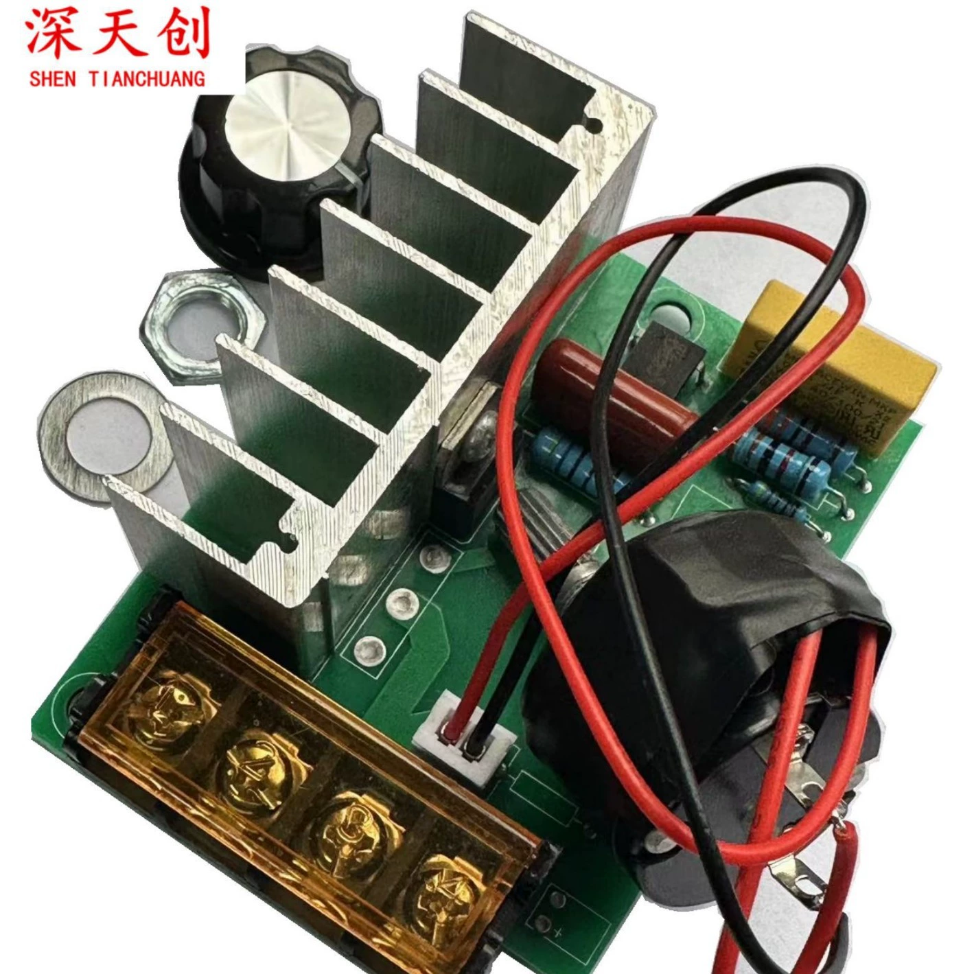 С проводом с переключателем 4000W импортный мощный тиристорный регулятор напряжения электронный регулятор регулировки яркости и регулировки скорости