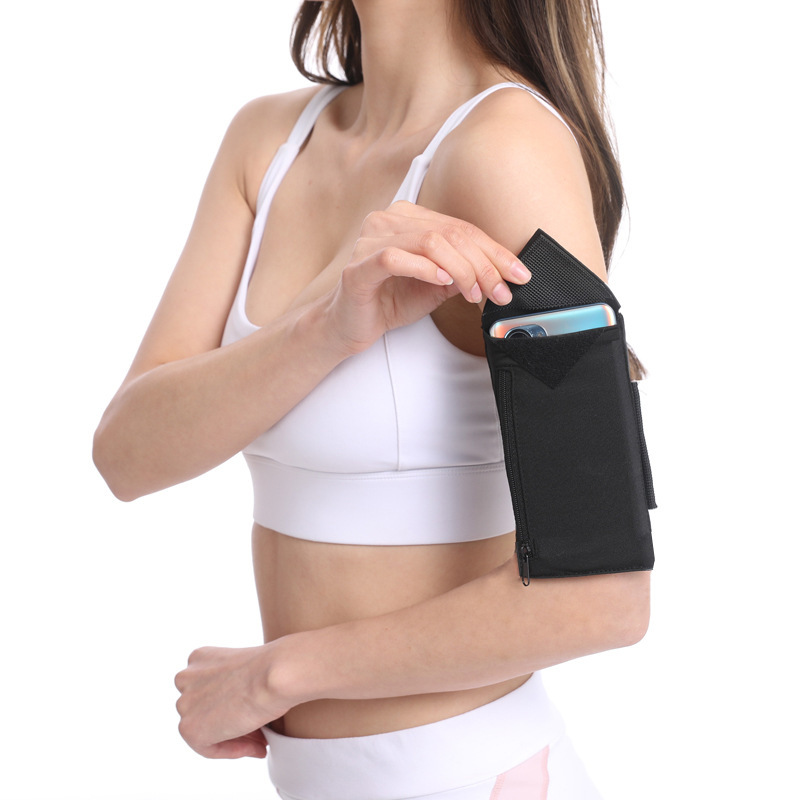 Running Mobile Phone Arm Bag, Universal Multi-Functional Bag for Men and Women, Outdoor Fitness Bag, Sports Mobile Phone Leg Bag, Wrist Bag