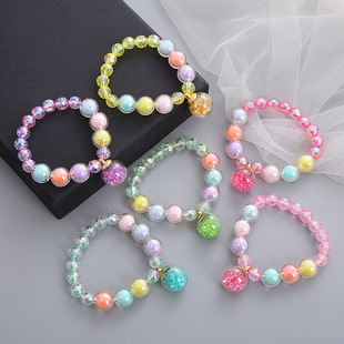 Children's bracelet ethnic romantic sand ball children's bracelet cross-border Primary School students bracelet wholesale