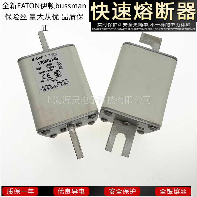 2021新品 两头弯钩式熔断器170M6360美国EATON/bussmann保险丝