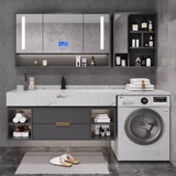 Стиральная машина на балконах -один -один шкаф -партнер туалет туалет туалет Туалет для ванной комнаты Taishi, вымойте комбинацию бассейна с гранул