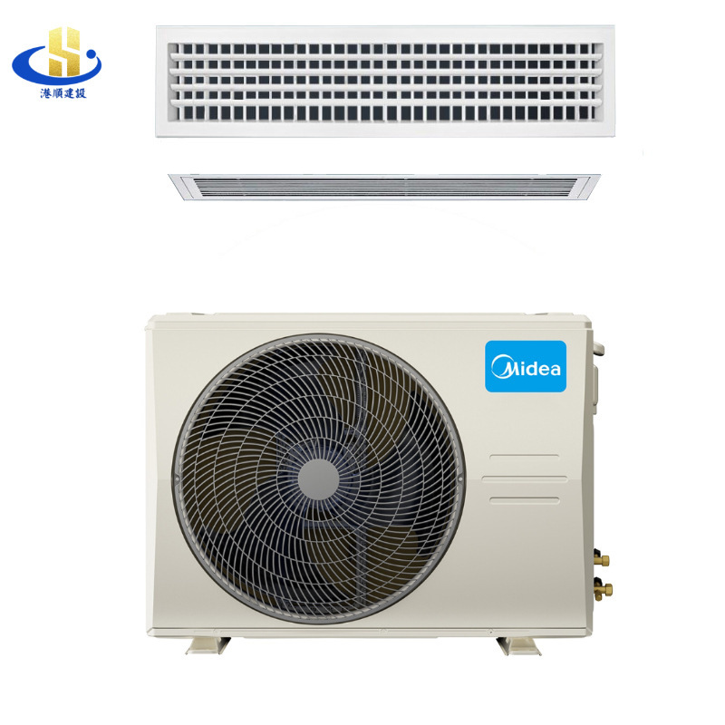 Midea Air Conditioner Duct Machine for Hotels, One-To-One Heating and Cooling Central Air Conditioner, Variable Frequency Duct Machine, First-Class Energy Efficiency for Home Use Midea Air Conditioner Duct Machine for Hotels, One-To-One Heating and Cooling Central Air Conditioner, Variable Frequency Duct Machine, First-Class Energy Efficiency for Home Use