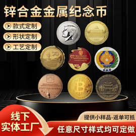 定制999银币锌合金金属纪念币制作企业周年庆铜币纪念开业典礼物