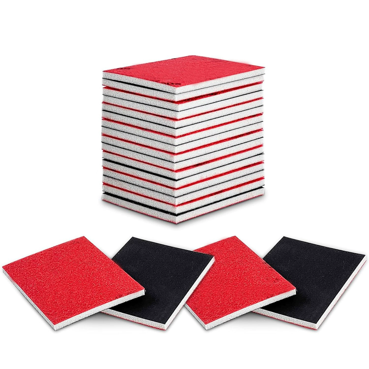 Губка для полировки наждачной бумагой, подложка для полировки, двойная водная шлифовальная губка, шлифовальный блок, флокирующая губка, песок, цифровая наждачная бумага 3c