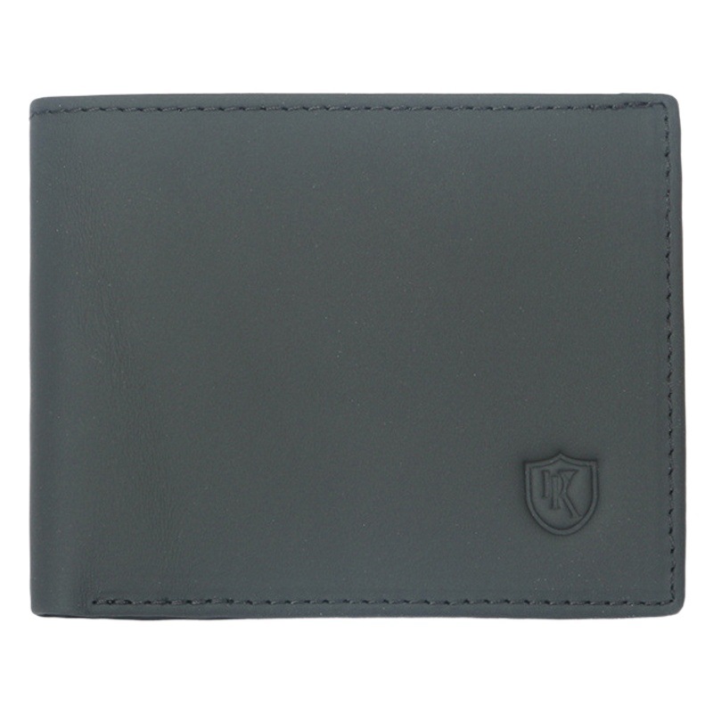 Amazon's Best-Selling Anti-Theft Rfid First-Layer Cowhide Wallet Russian Cross-Border Cowhide Men's Wallet Coin Purse