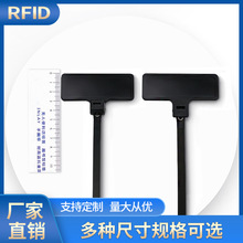 可循环使用RFID扎带电子标签 超高频尾部可拆卸电缆管理扎带标签