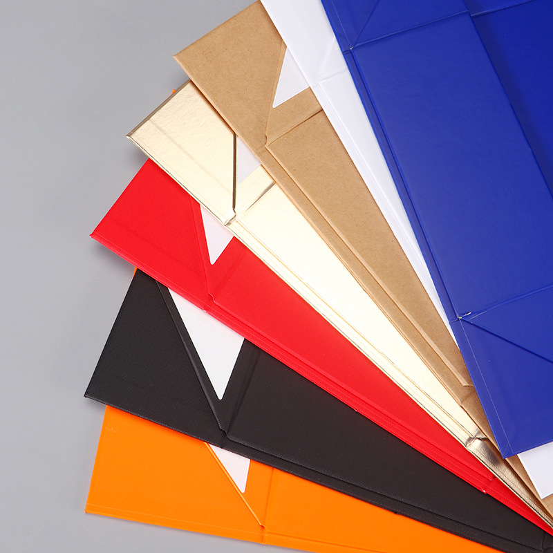 Embalaje de fábrica caja plegable caja dura portátil caja de flip caja de regalo de gran tamaño caja de imán caja de regalo en stock