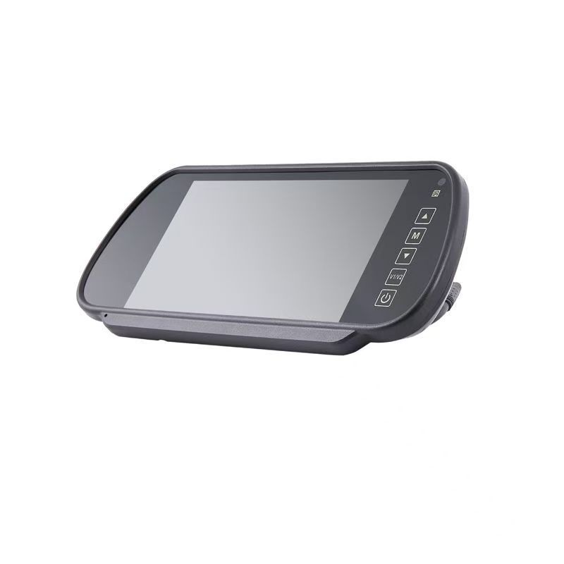 7inch Hd Rearview Mirror Type Truck Reversing Camera 12V24 Harvester Truck and Bus In-Car Display Hd Night Vision